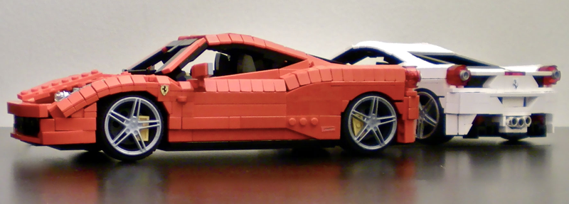 Illustration for article titled I want all of these Lego Ferraris